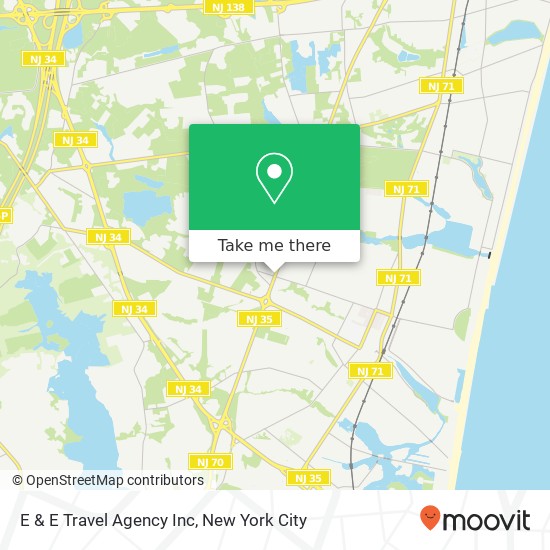 Mapa de E & E Travel Agency Inc