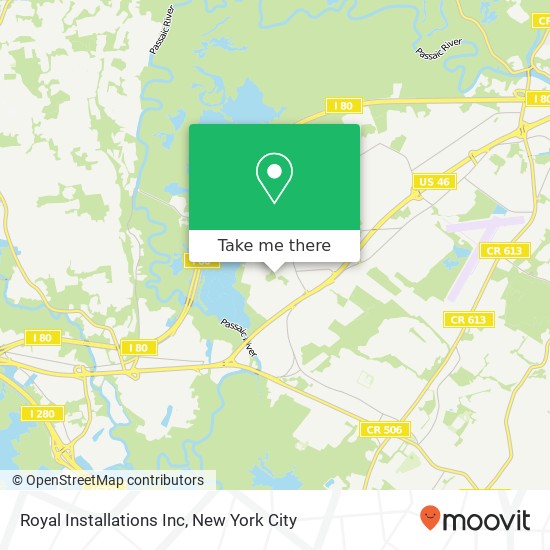 Royal Installations Inc map