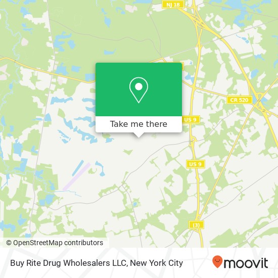 Mapa de Buy Rite Drug Wholesalers LLC