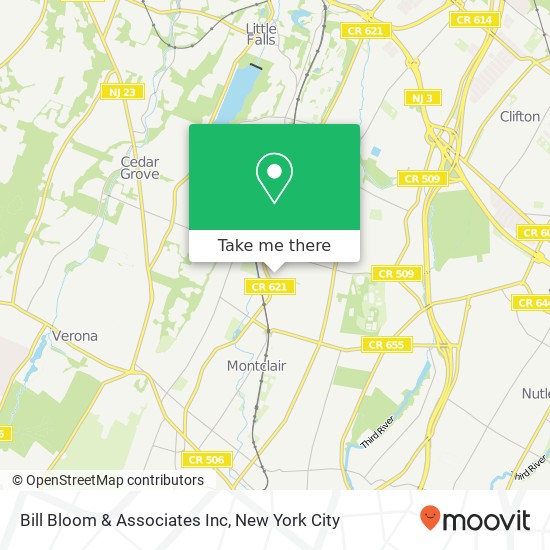 Bill Bloom & Associates Inc map