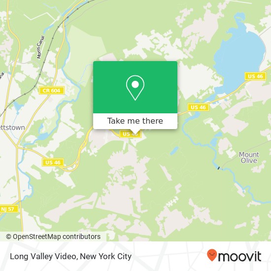 Long Valley Video map