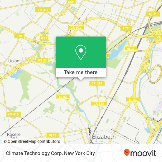 Climate Technology Corp map