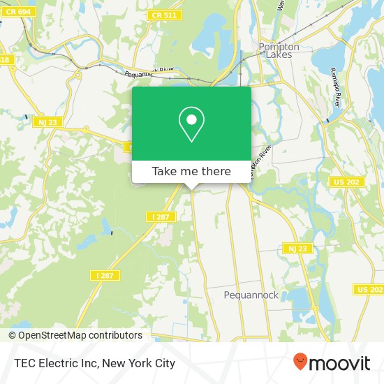TEC Electric Inc map
