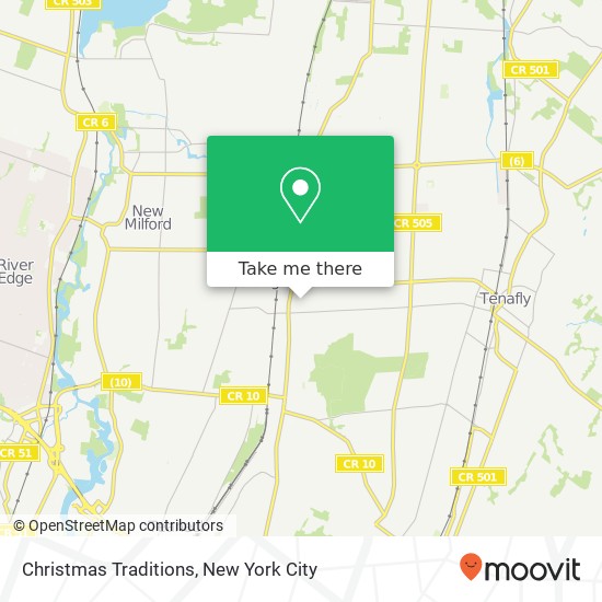Christmas Traditions map