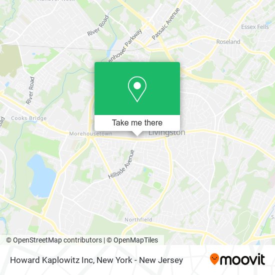 Howard Kaplowitz Inc map