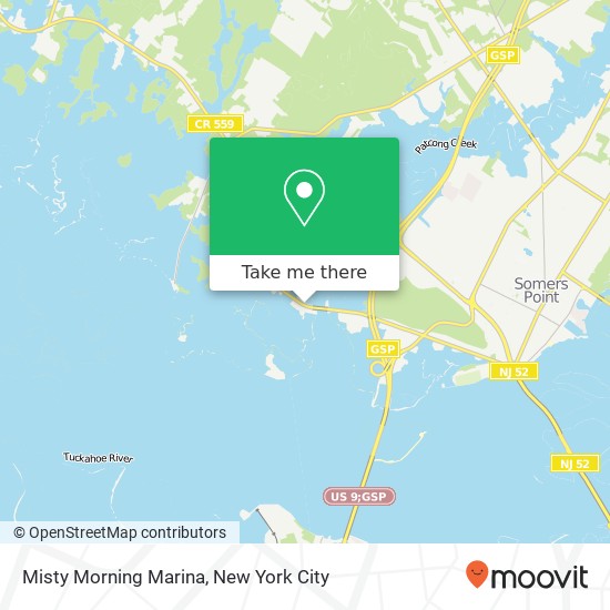 Misty Morning Marina map