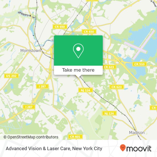 Advanced Vision & Laser Care map