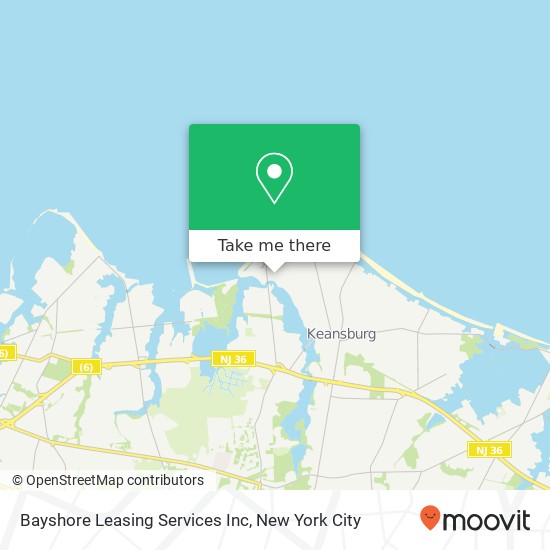 Mapa de Bayshore Leasing Services Inc