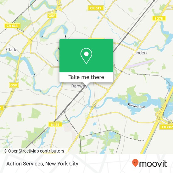 Mapa de Action Services