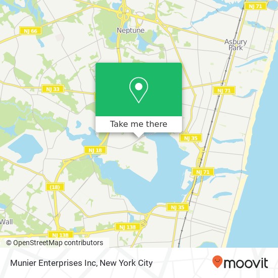Mapa de Munier Enterprises Inc