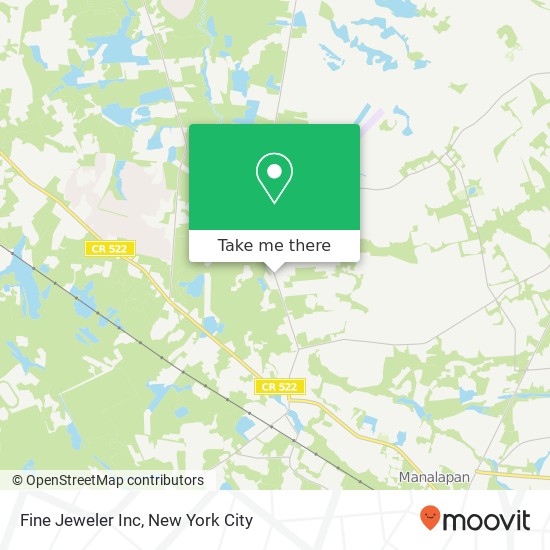 Fine Jeweler Inc map
