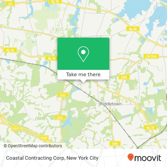 Mapa de Coastal Contracting Corp