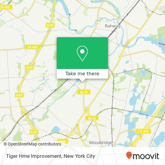 Tiger Hme Improvement map