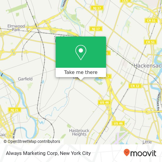 Mapa de Always Marketing Corp