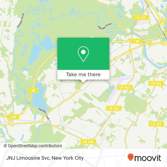 JNJ Limousine Svc map