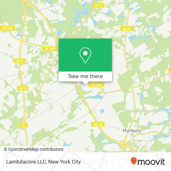 Lambdacore LLC map
