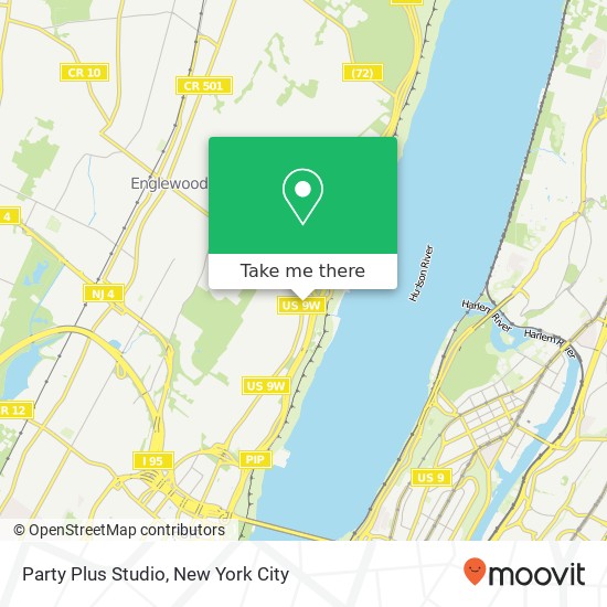 Mapa de Party Plus Studio