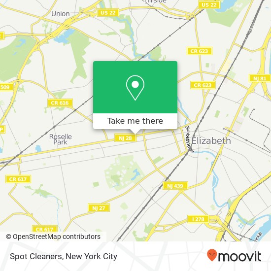 Spot Cleaners map