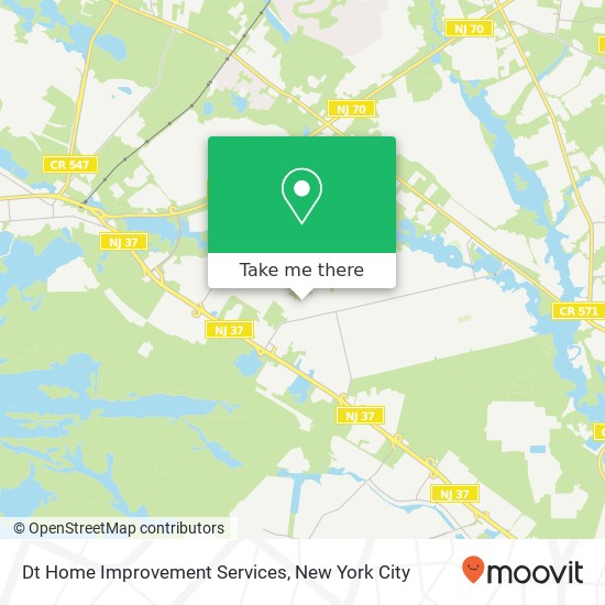 Dt Home Improvement Services map