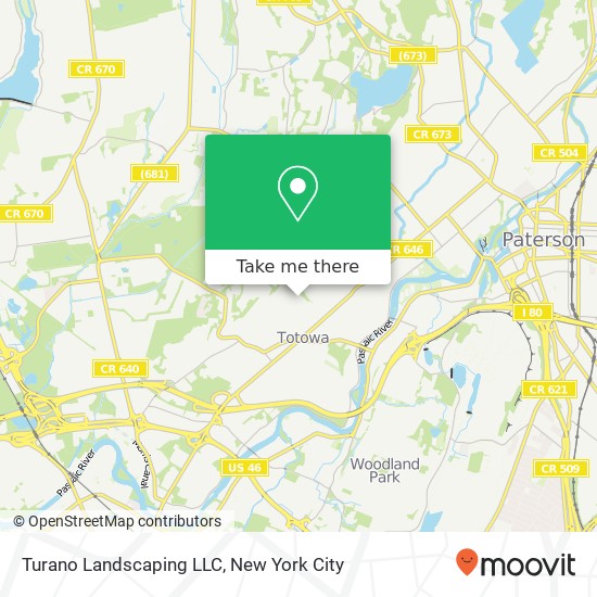 Mapa de Turano Landscaping LLC