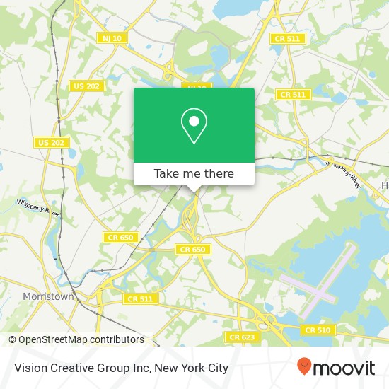 Vision Creative Group Inc map