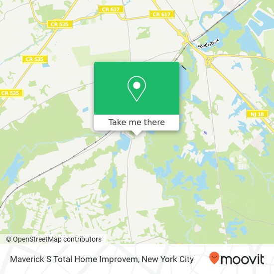 Maverick S Total Home Improvem map