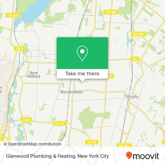 Glenwood Plumbing & Heating map