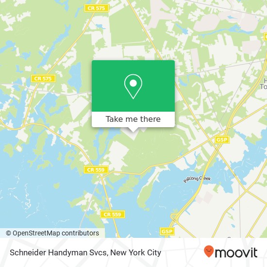 Schneider Handyman Svcs map