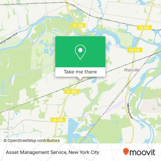 Mapa de Asset Management Service