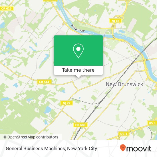 General Business Machines map