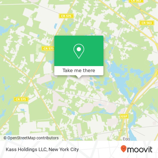 Mapa de Kass Holdings LLC