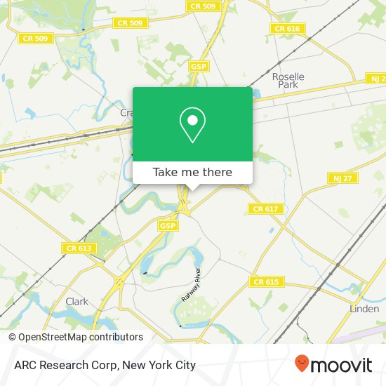 ARC Research Corp map