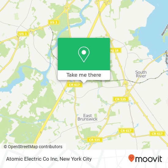 Mapa de Atomic Electric Co Inc