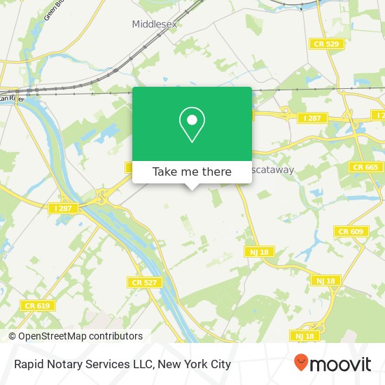 Rapid Notary Services LLC map