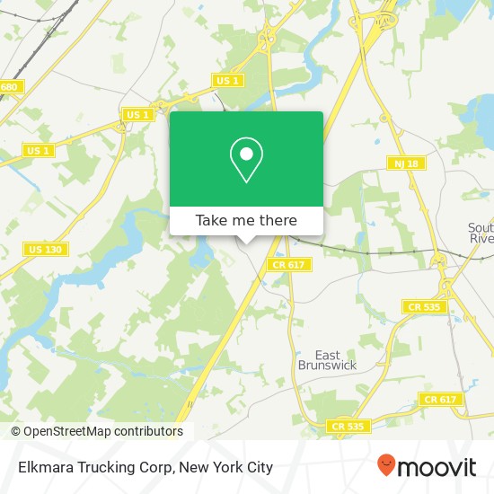 Elkmara Trucking Corp map