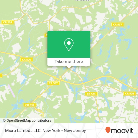 Mapa de Micro Lambda LLC