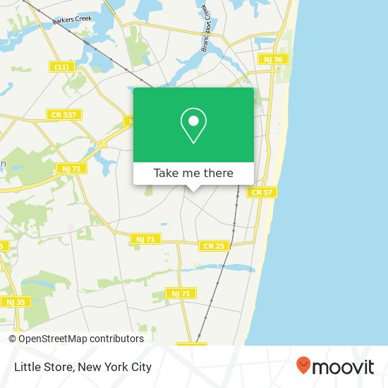 Mapa de Little Store