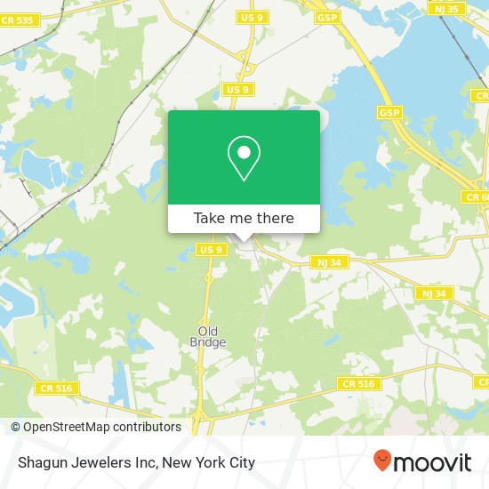 Shagun Jewelers Inc map