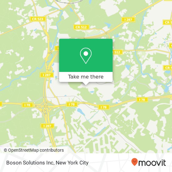 Mapa de Boson Solutions Inc