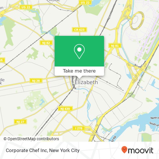 Corporate Chef Inc map