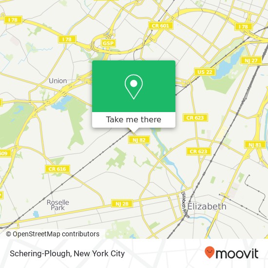 Mapa de Schering-Plough