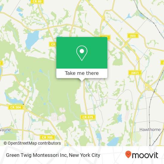 Green Twig Montessori Inc map