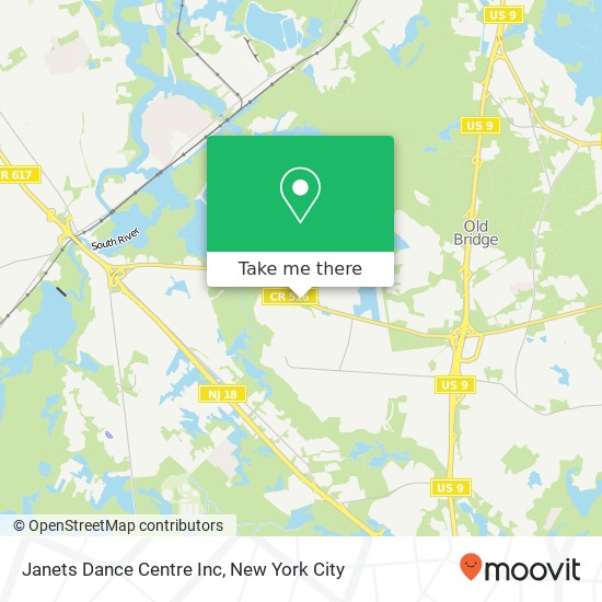 Janets Dance Centre Inc map