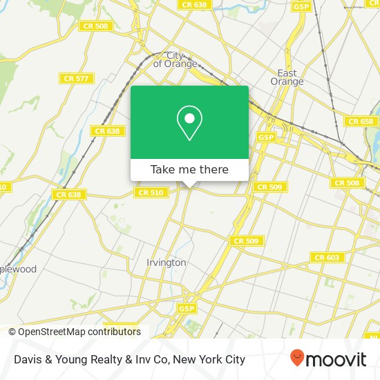 Mapa de Davis & Young Realty & Inv Co