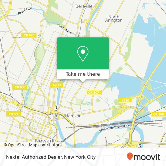 Mapa de Nextel Authorized Dealer