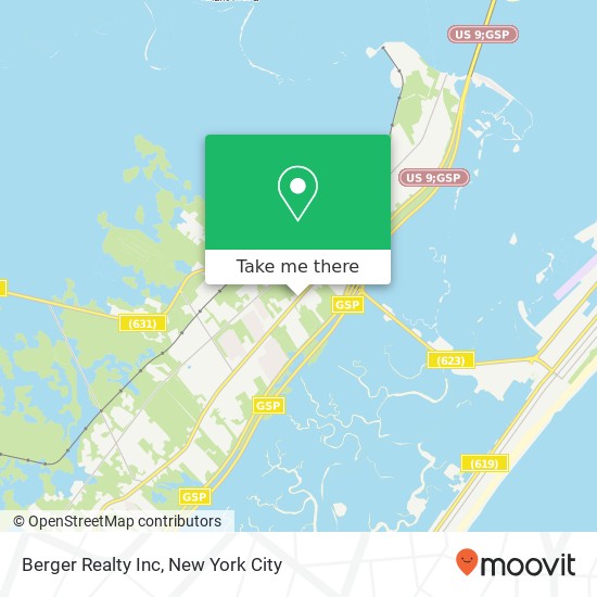 Mapa de Berger Realty Inc