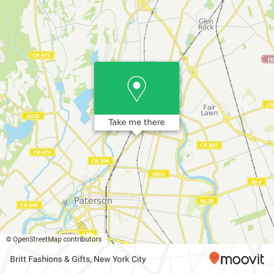 Britt Fashions & Gifts map