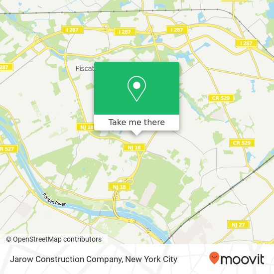 Jarow Construction Company map