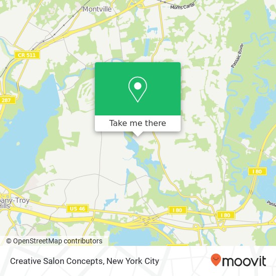 Creative Salon Concepts map