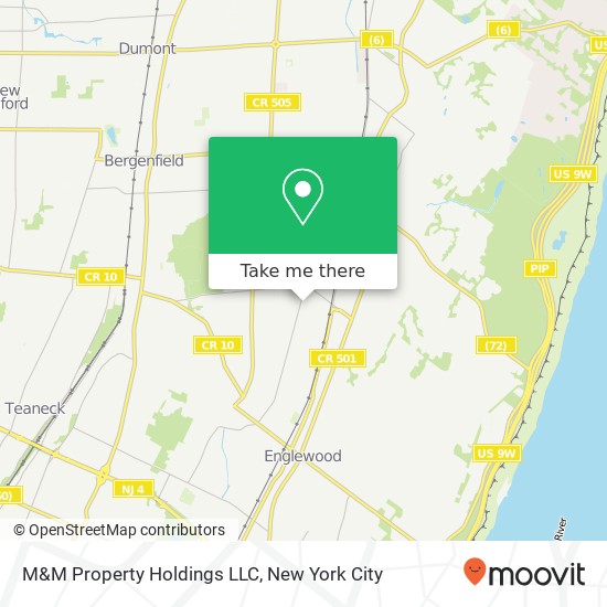 Mapa de M&M Property Holdings LLC